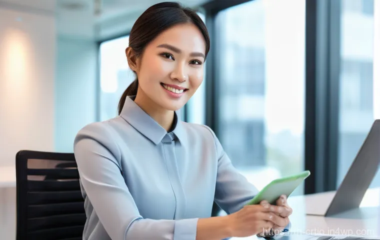 자원 큐레이션 시스템의 운영 효율성 향상 - AI-Powered Business Efficiency**

*   **Subject:** A confident and modern young Southeast Asian busi...