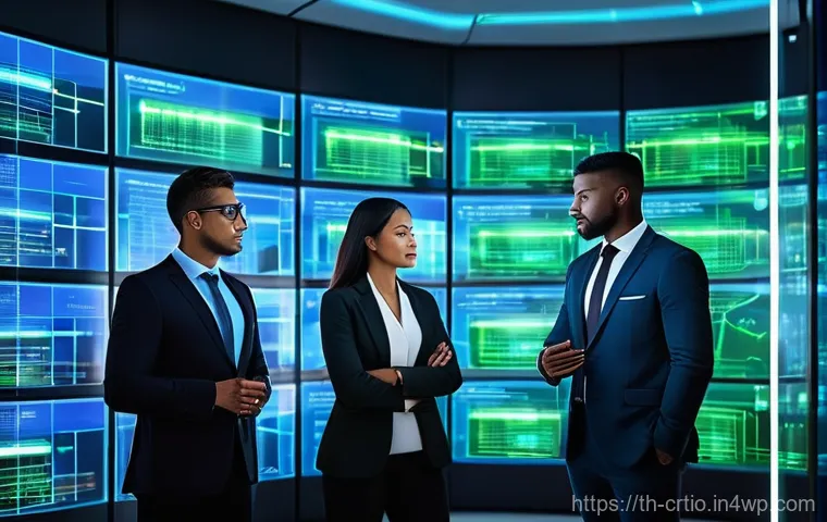 자원 큐레이션과 데이터 관리의 관계 - **Prompt:** A serene young Thai woman, in her mid-20s, is comfortably seated at a sleek, minimalist ...