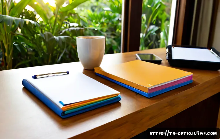 효과적인 자원 큐레이션을 위한 팁 - Photorealistic Thai home office scene showing effective resource curation: a focused adult professio...